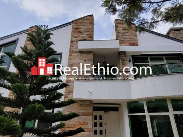 CMC Sunshine compound, 3 bedrooms furnished house for rent, Addis Ababa.