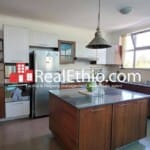 Bole Olompia, 3 bedrooms furnished apartment for rent, Addis Ababa.