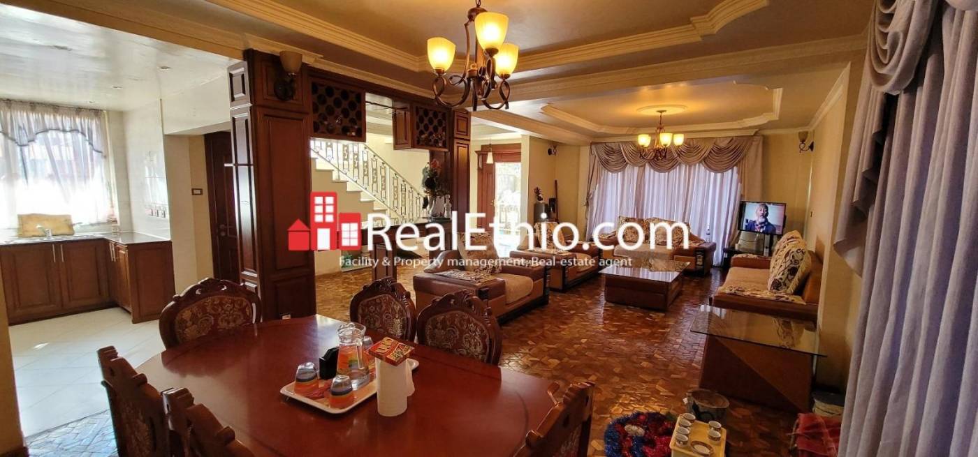 Megenagna Egziabher Ab, 4 Bedrooms ground plus 1, house for sale, Addis Ababa.