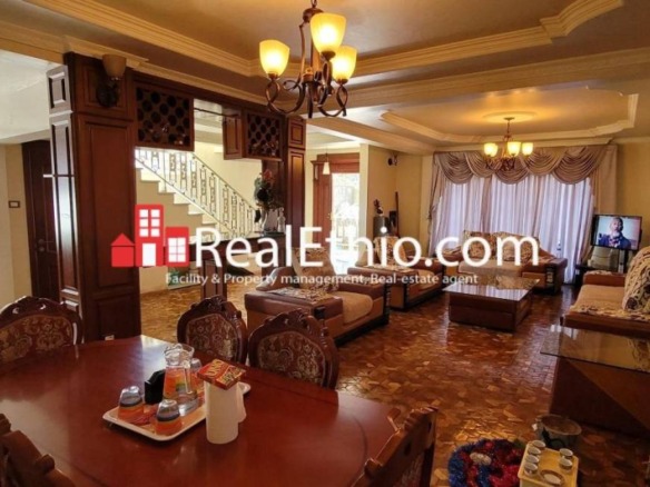 Megenagna Egziabher Ab, 4 bedrooms ground plus one, house for sale, Addis Ababa.