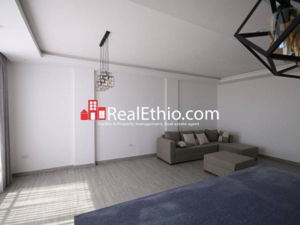 2 Bedrooms furnished apartment for rent, Gerji, Addis Ababa, Ethiopia.