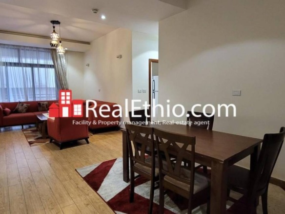 Bole Wolosefer, furnished 3 bedrooms apartment for rent, Addis Ababa.