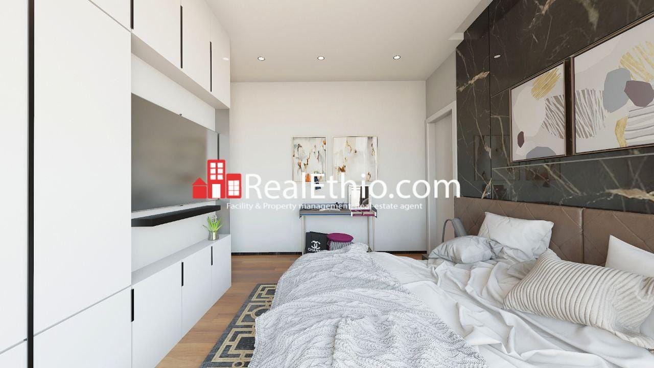 2 Bedrooms apartment for sale, Bole, Addis Ababa, Ethiopia.