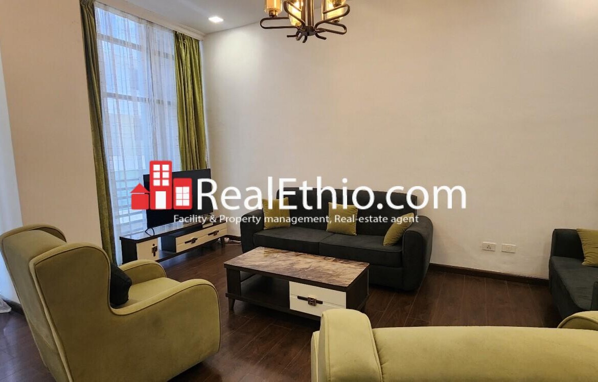 3 Bedrooms furnished apartment for rent, Kazanchis by ECA, Addis Ababa, Ethiopia.