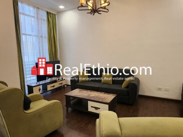 3 Bedrooms furnished apartment for rent, Kazanchis by ECA, Addis Ababa, Ethiopia.