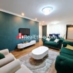 Bole near EU, 2 bedrooms furnished apartment for rent, Addis Ababa.