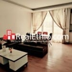 Megenagna Top View, 2 bedrooms furnished apartment for rent, Addis Ababa.
