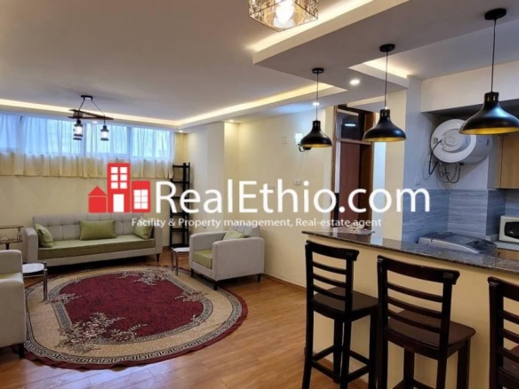 Meskel Square, 2 bedrooms apartment for sale, Addis Ababa.