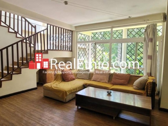 Old Airport, 3 bedrooms furnished house for rent, Addis Ababa.
