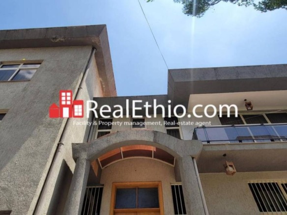 5 Bedrooms G+1+B furnished house for rent, Gerji Ministroch, Addis Ababa, Ethiopia.