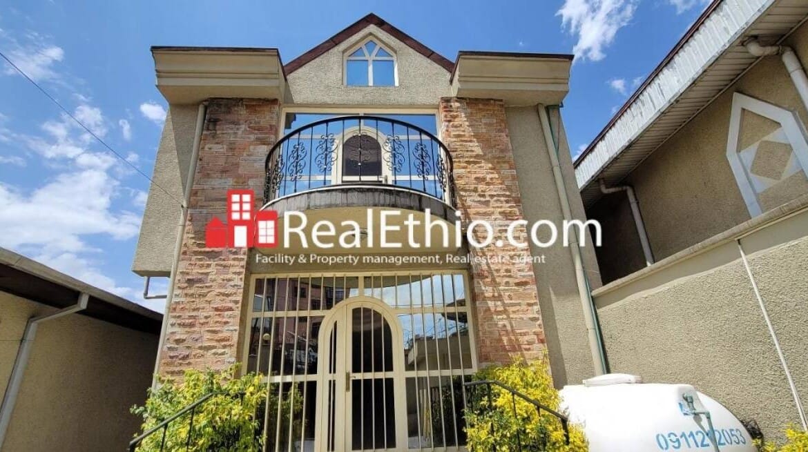 Bisrate Garbiel, 4 bedrooms house for rent, Addis Ababa.