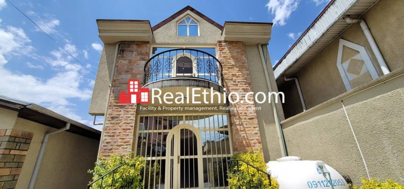Bisrate Garbiel, 4 bedrooms house for rent, Addis Ababa.