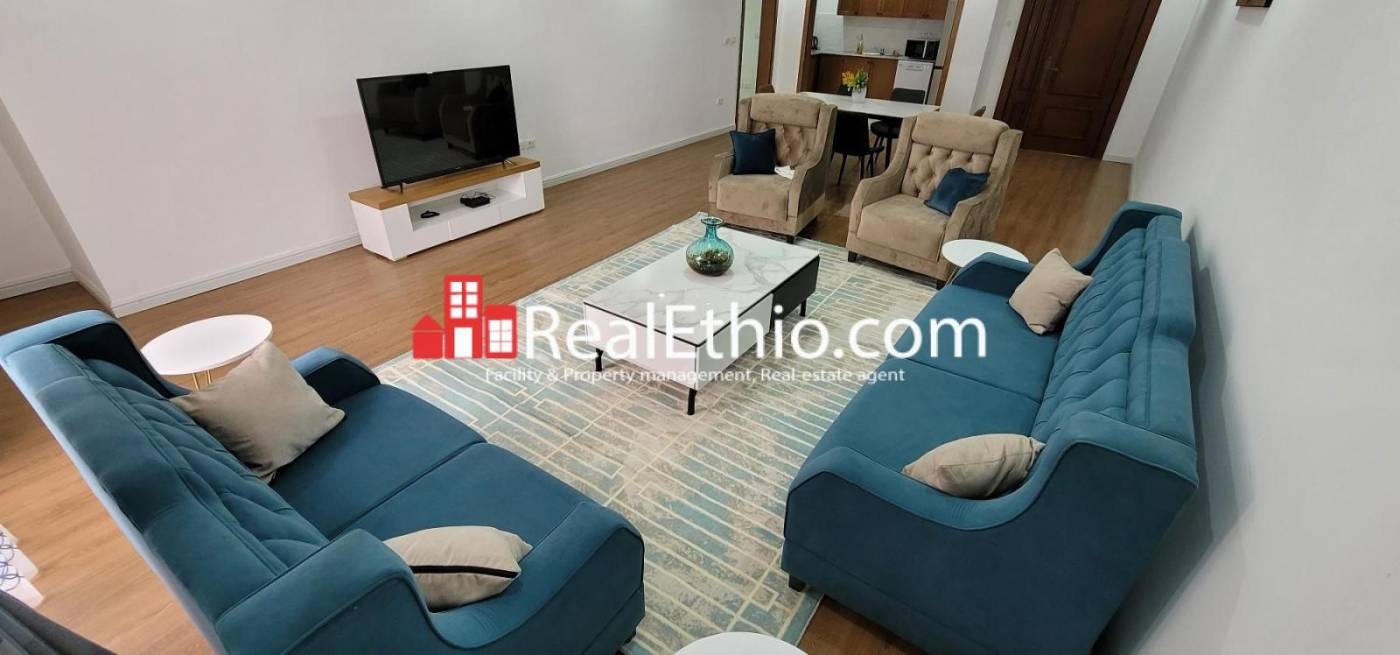 Furnished 4 Bedrooms apartment for rent, Hayahulet, Addis Ababa, Ethiopia.