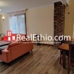 Hayahulet, furnished 2 bedrooms apartment for rent, Addis Ababa.
