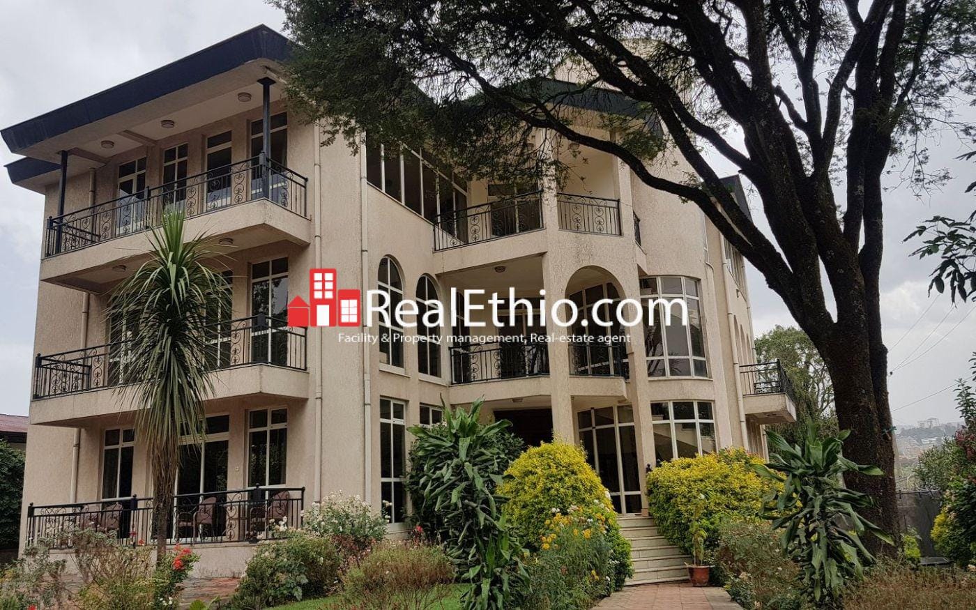 Old Airport, G+2+B house for rent, Addis Ababa