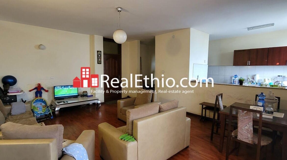 Piazza, 2 bedrooms apartment for sale, Addis Ababa.