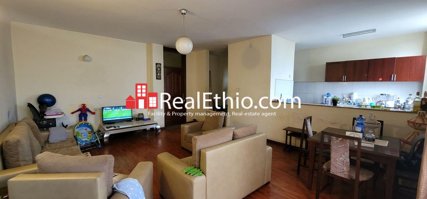 Piazza, 2 bedrooms apartment for sale, Addis Ababa.