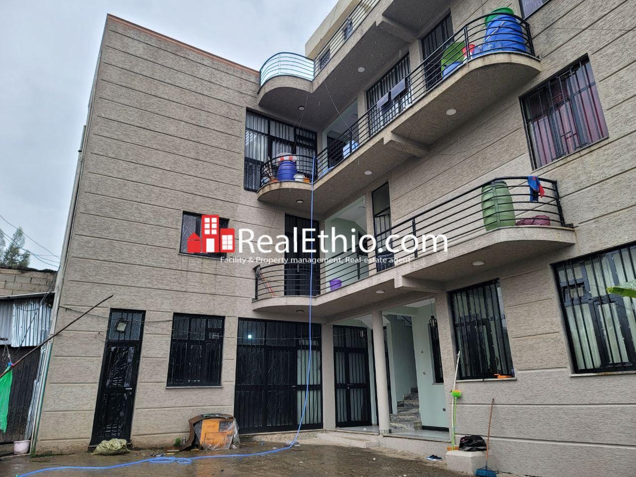 Asko, G+2+T apartment building for sale, Addis Ababa.
