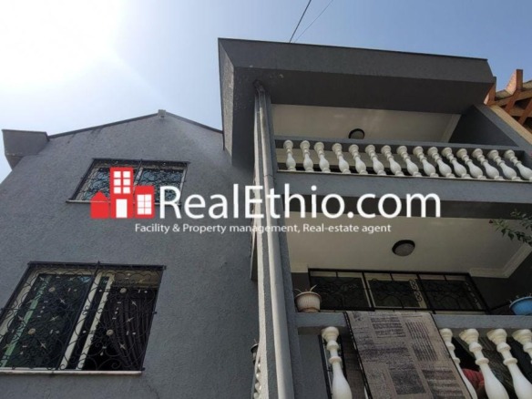 Mekanisa, 3 Bedrooms G+2+B house for sale, Addis Ababa.