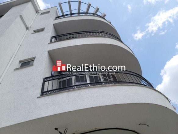 Bole, furnished 31 bedrooms on ground plus three house or building for rent, Addis Ababa.
