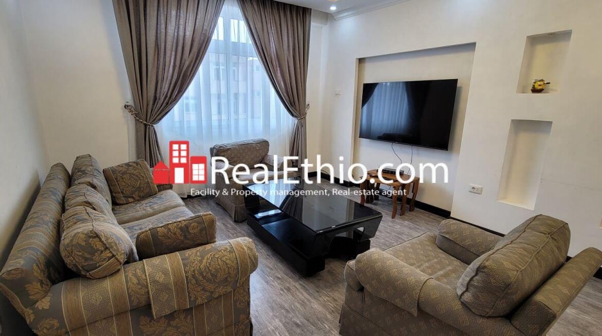 CMC, Two bedroom Furnished Apartment for Rent, Addis Ababa.