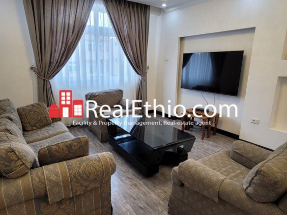 CMC, Two bedroom Furnished Apartment for Rent, Addis Ababa.