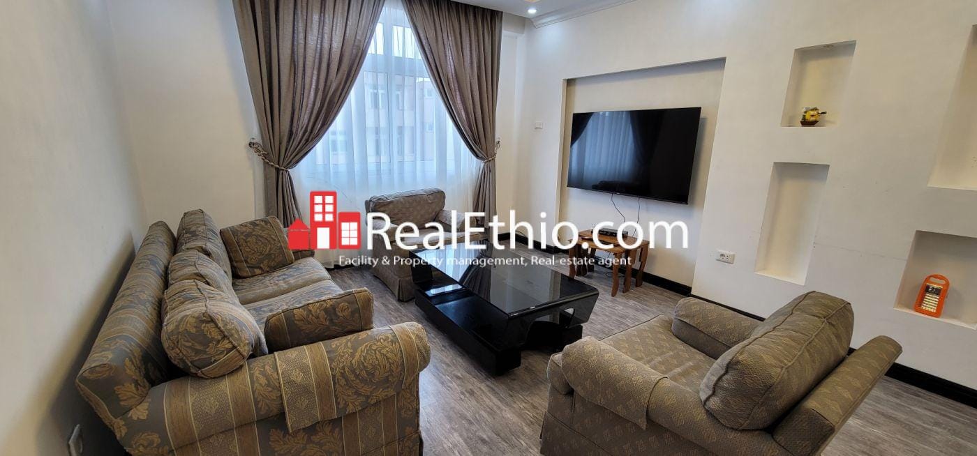 CMC, Two bedroom Furnished Apartment for Rent, Addis Ababa.