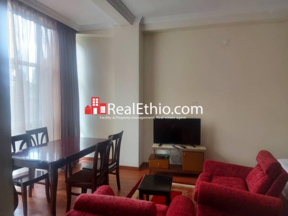 Kebena, Furnished Studio for Rent, Addis Ababa.