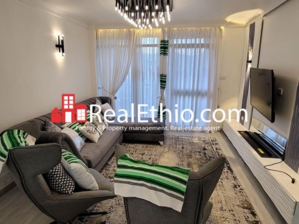 3 Bedrooms furnished Apartment for rent, Meskel Square, Addis Ababa, Ethiopia.