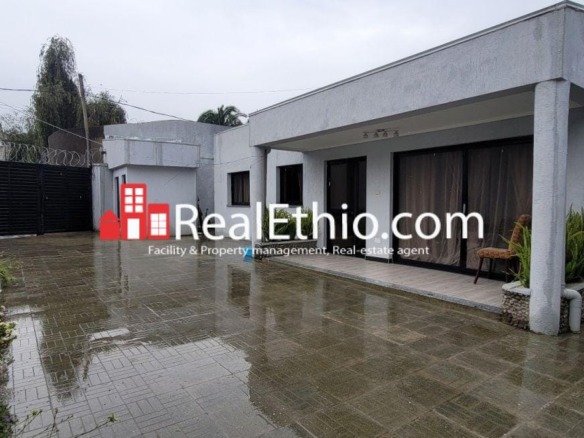 Bole Atlas, 6 bedrooms fully funished villa house for Rent, Addis Ababa.