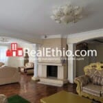 Megenagna Top view, B+G+2 Furnished house for Rent, Addis Ababa.