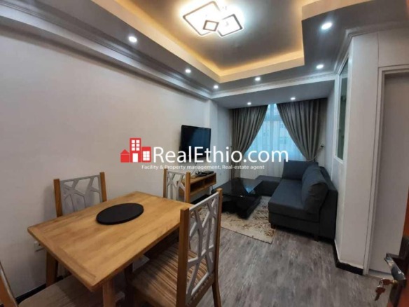 Studio furnished Apartment for Rent, CMC Sunshine, Addis Ababa, Ethiopia.