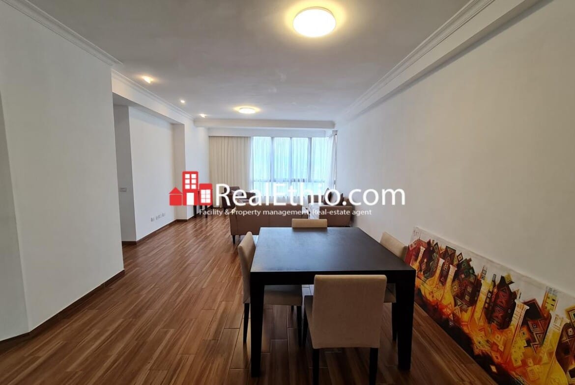 Bole Atlas, 2 bedrooms fully furnished apartment for rent, Addis Ababa.