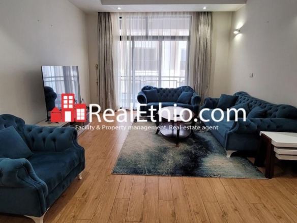 Bole Wolo Sefer, Furnished 3 Bedrooms Apartment for Rent, Addis Ababa.