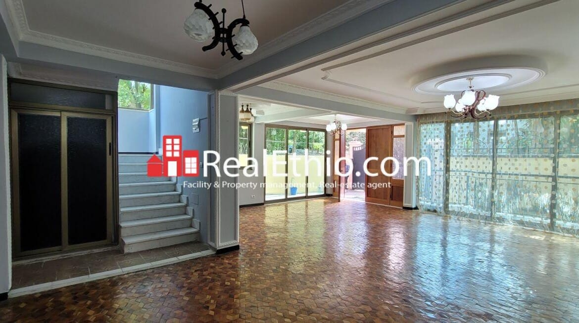 Megenagna Amiche, five bedrooms G+3 house for rent, Addis Ababa, Ethiopia