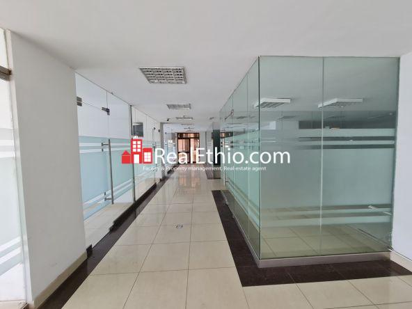 Bole, 690 meter square office space for rent, Addis Ababa.