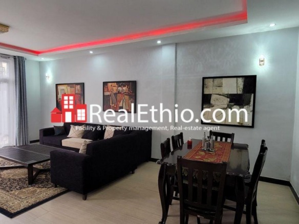 Ayat, G+1 Furnished House for Rent, Addis Ababa, Ethiopia.