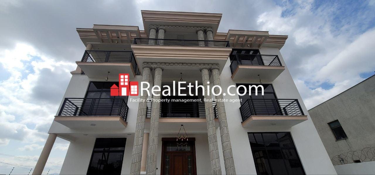 Ayat Zone 5, G+2+B 6 Bedrooms House for Sale, Addis Ababa.