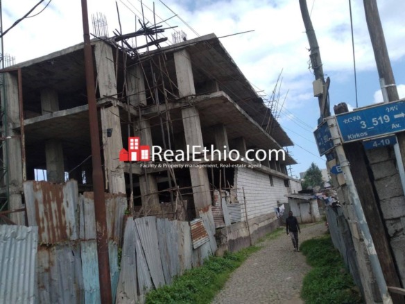 Gotera, Building under construction for Sale, Addis Ababa, Ethiopia.