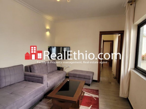 One Bedroom fully Furnished House or Apartment for Rent, Bole Atlas, Addis Ababa, Ethiopia.