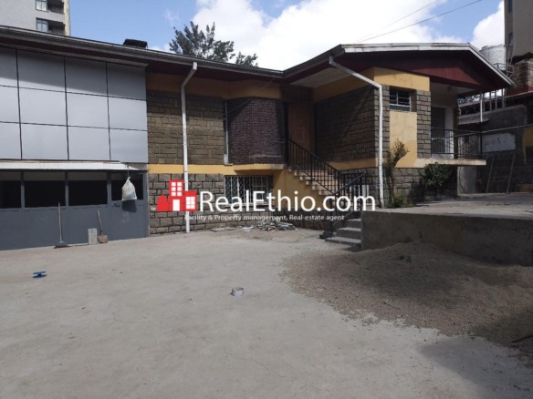 Bole, Villa + Basement House for Sale, Addis Ababa.