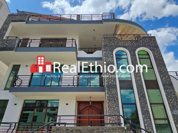 Mekanisa, G+3 Six Bedrooms House for Rent, Addis Ababa.