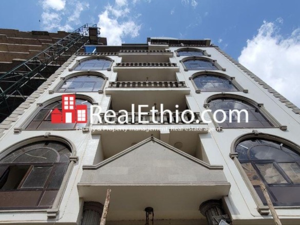 Arat Kilo near Sheger Park, B+G+5+ Terrace Building for Rent, Addis Ababa.