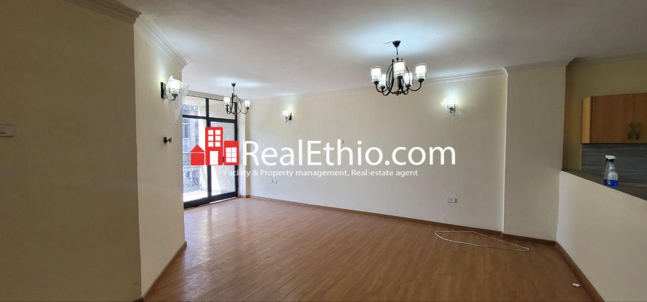 Meskel Square, 3 Bedrooms Apartment for Rent, Addis Ababa.
