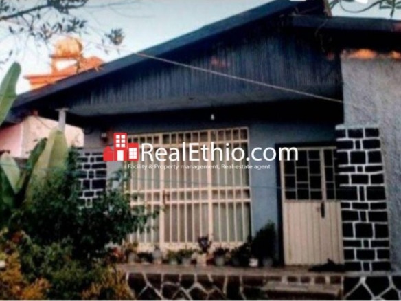 Sarbet, Three bedroom Old Villa House for Sale, Addis Ababa.