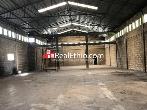 Sebeta, Store or Warehouse for Rent, Oromia.
