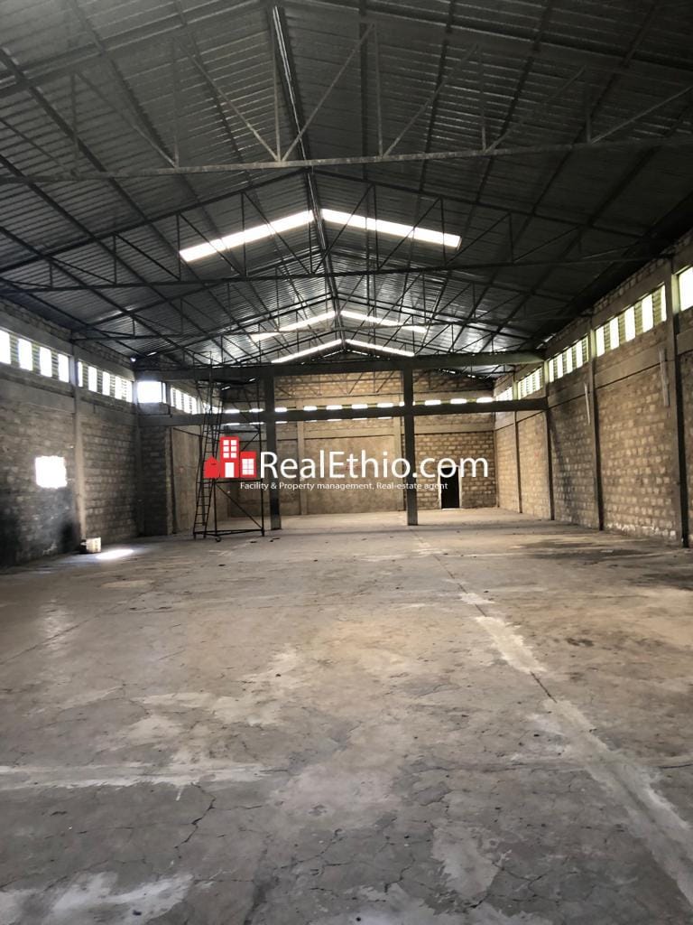 Store or Warehouse for sale, Alemgena, Sheger city, Oromia, Ethiopia.