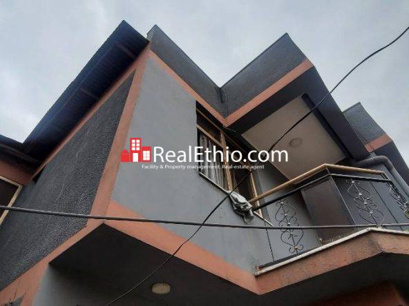 Lafto, 3 bedrooms G+1 house for rent, Addis Ababa.