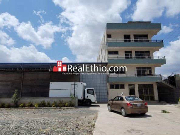CMC Figa, Store and G+3+Terrace Building for Rent, Addis Ababa.