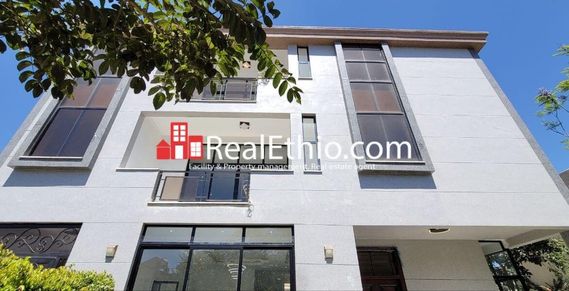 Ayat Zone 5, Seven bedrooms G+2 Furnished House for Rent, Addis Ababa.